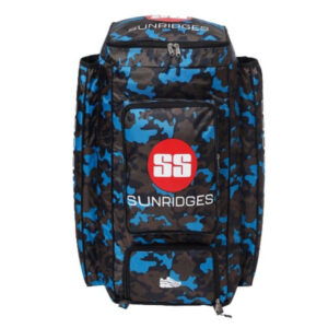 SS Camo Duffle BLUE Cricket Kit Bag